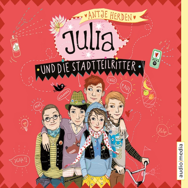 Couverture de livre pour Julia und die Stadtteilritter