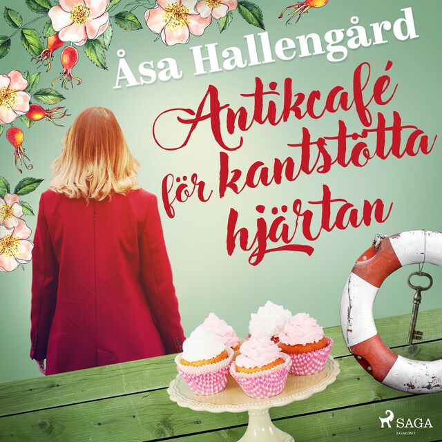 Book cover for Antikcafé för kantstötta hjärtan