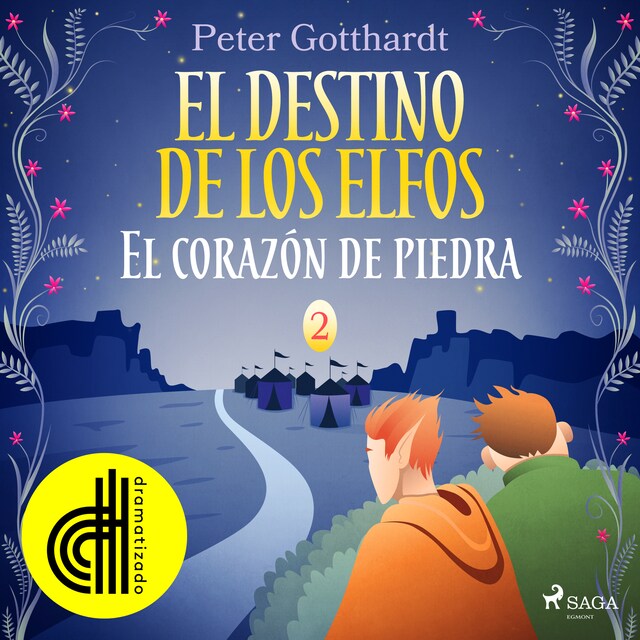 Book cover for El destino de los elfos 2: El corazón de piedra - Dramatizado