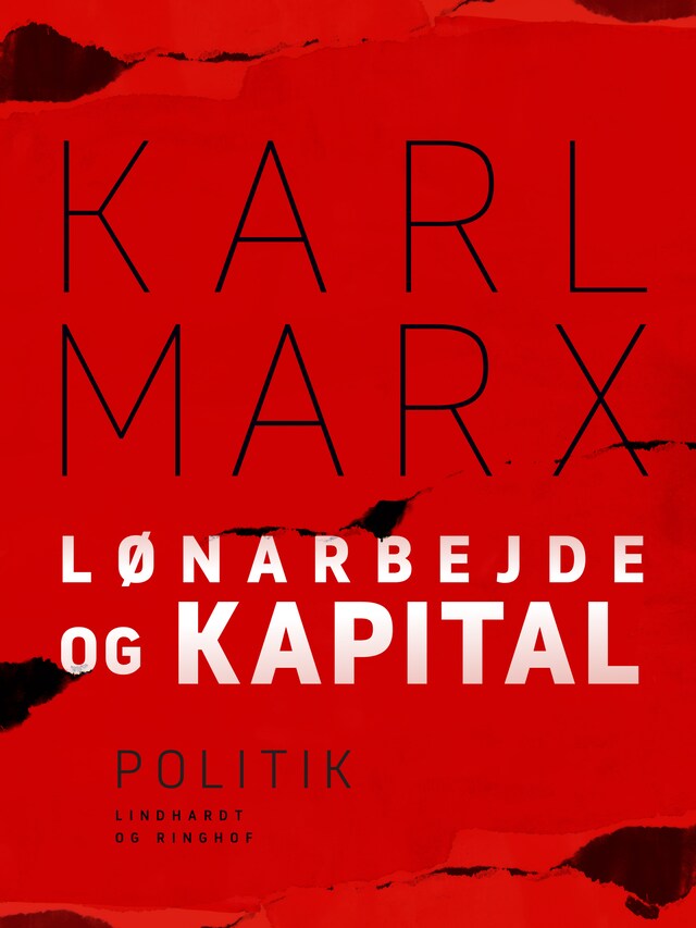 Bogomslag for Lønarbejde og kapital