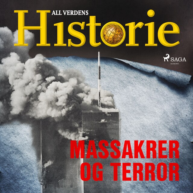 Book cover for Massakrer og terror