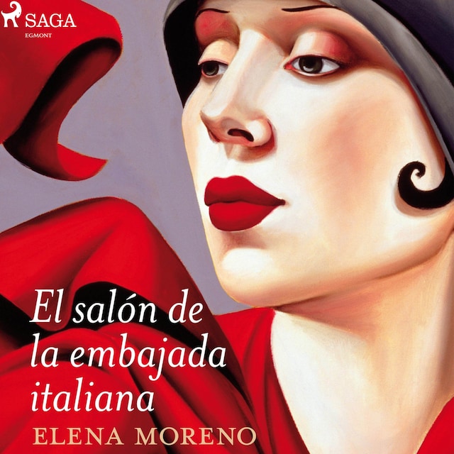 Book cover for El salón de la embajada italiana