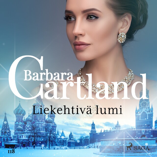 Book cover for Liekehtivä lumi