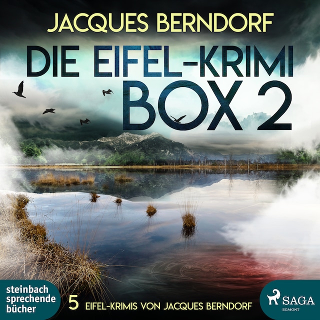 Book cover for Die Eifel-Box 2 - 5 Eifel-Krimis von Jacques Berndorf