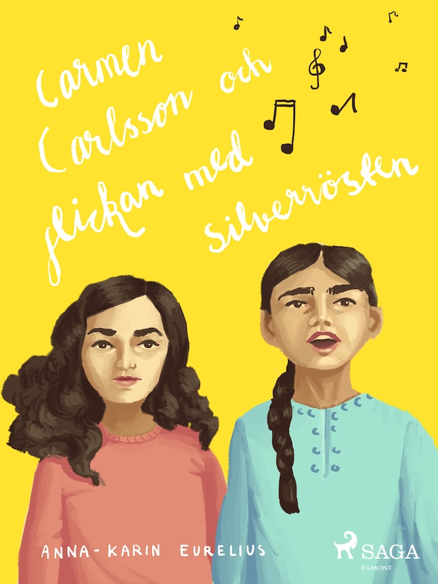 Book cover for Carmen Carlsson och flickan med silverrösten