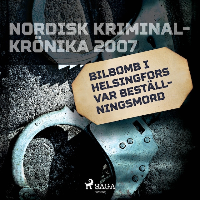 Book cover for Bilbomb i Helsingfors var beställningsmord