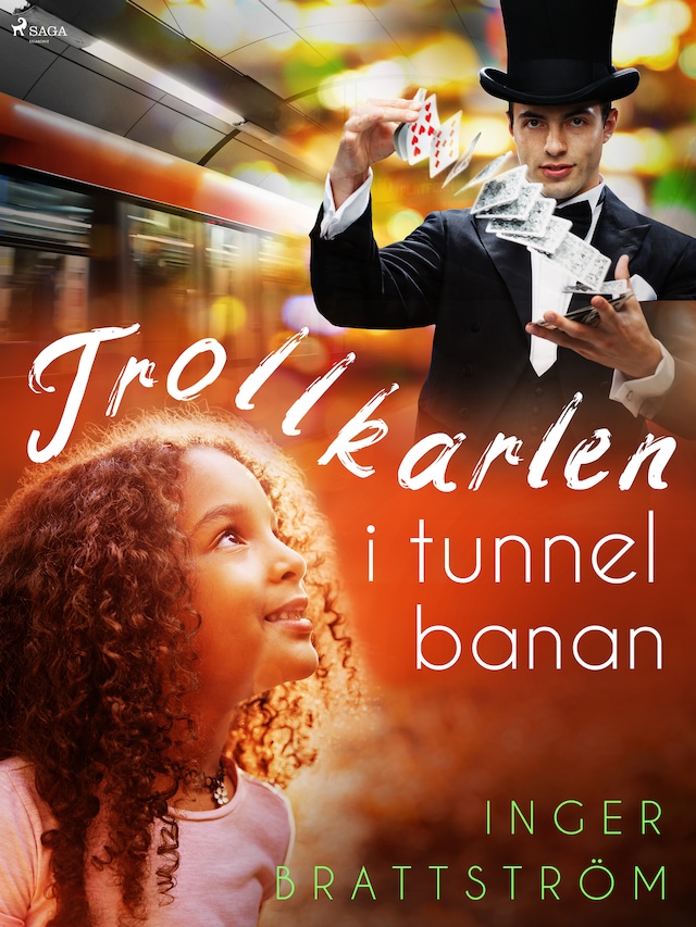 Book cover for Trollkarlen i tunnelbanan
