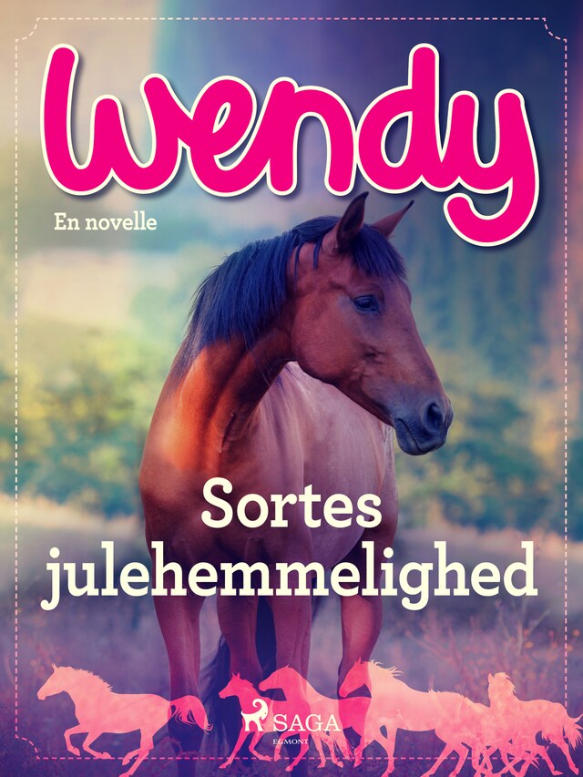 Bogomslag for Wendy - Sortes julehemmelighed