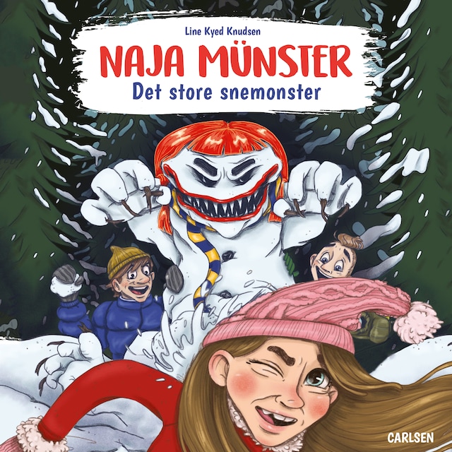 Bogomslag for Naja Münster - Det store snemonster