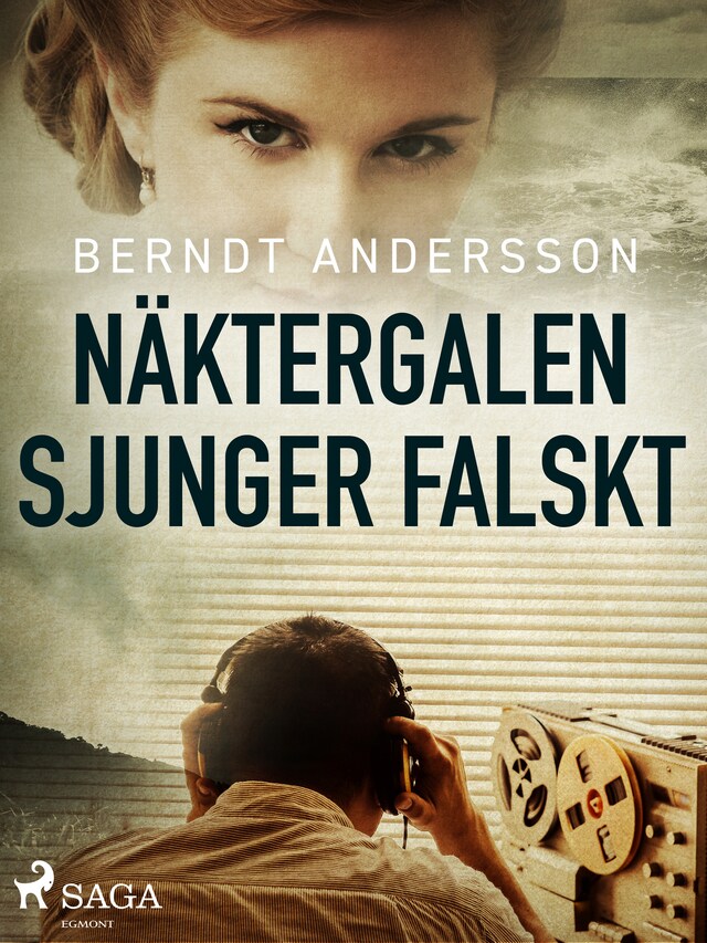 Buchcover für Näktergalen sjunger falskt