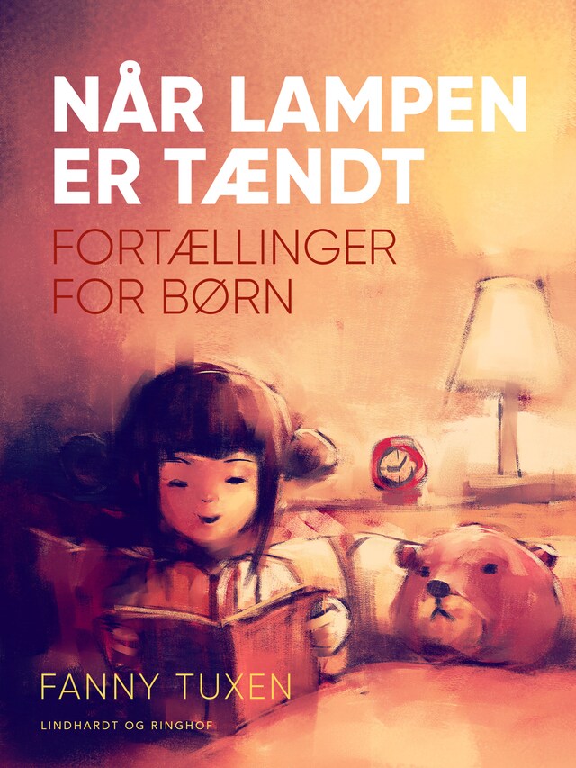 Bogomslag for Når lampen er tændt. Fortællinger for børn