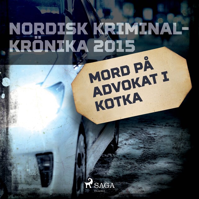 Book cover for Mord på advokat i Kotka