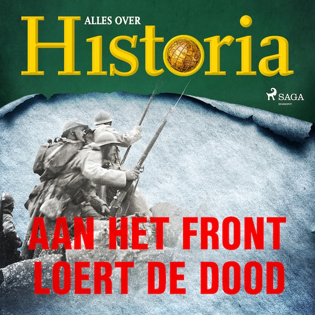 Buchcover für Aan het front loert de dood