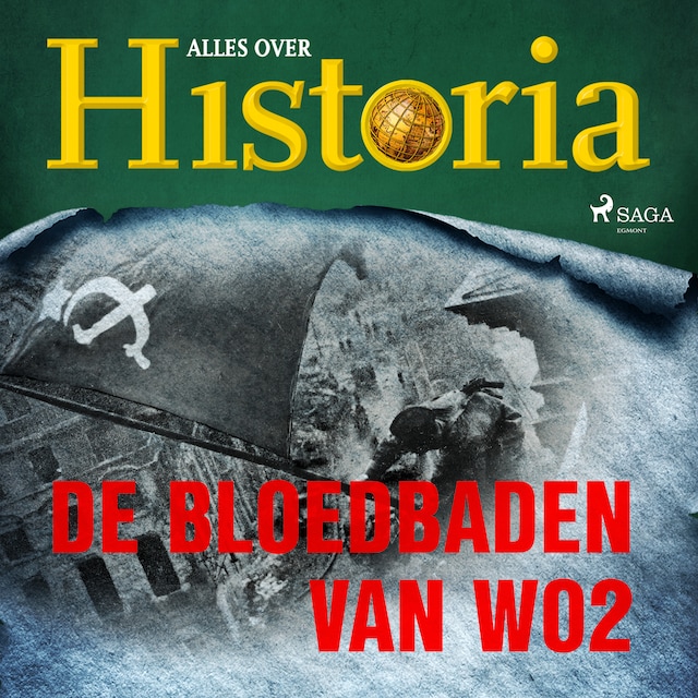 Okładka książki dla De bloedbaden van WO2