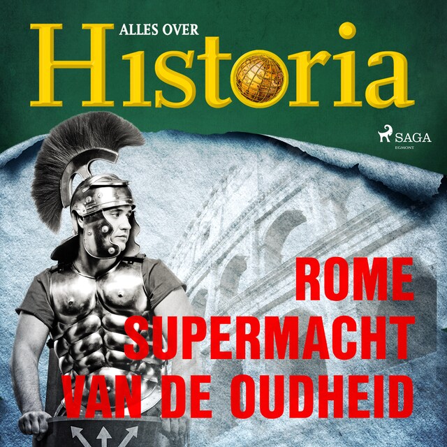 Portada de libro para Rome - Supermacht van de oudheid
