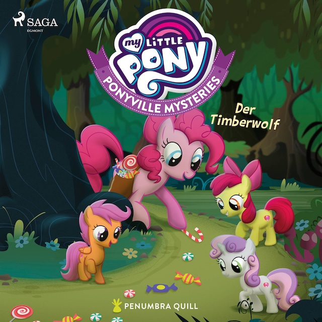 Book cover for My Little Pony - Ponyville Mysteries - Der Timberwolf
