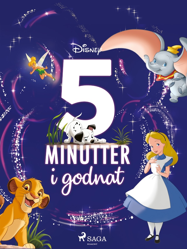 Book cover for Fem minutter i godnat - Disneys klassikere