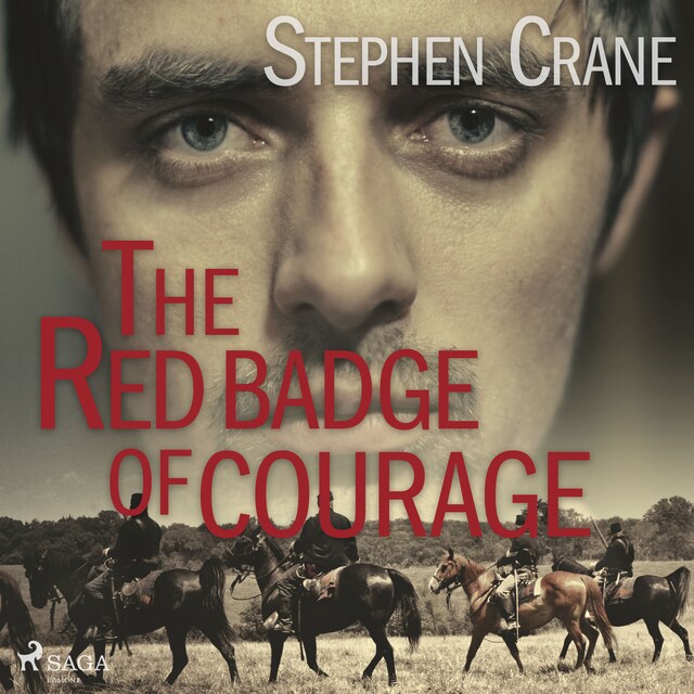 Book cover for The Red Badge of Courage