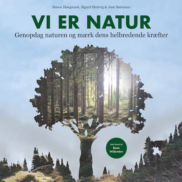 Book cover for Vi er natur