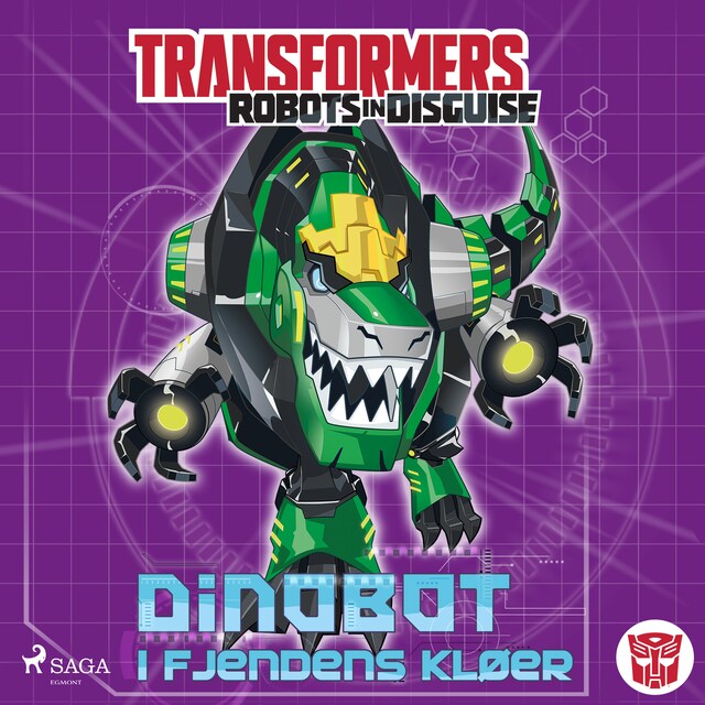 Bogomslag for Transformers - Robots in Disguise - Dinobot i fjendens kløer