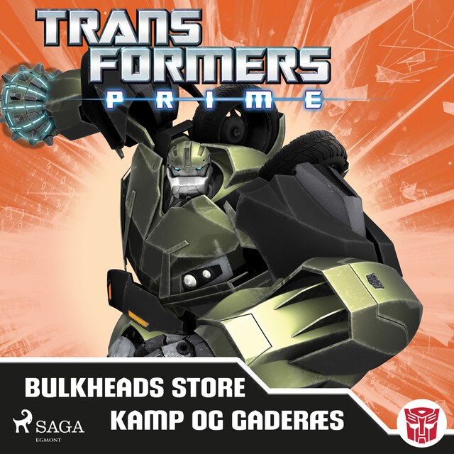 Bogomslag for Transformers - Prime - Bulkheads store kamp og Gaderæs