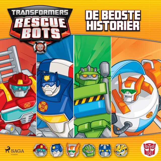 Bogomslag for Transformers - Rescue Bots - De bedste historier