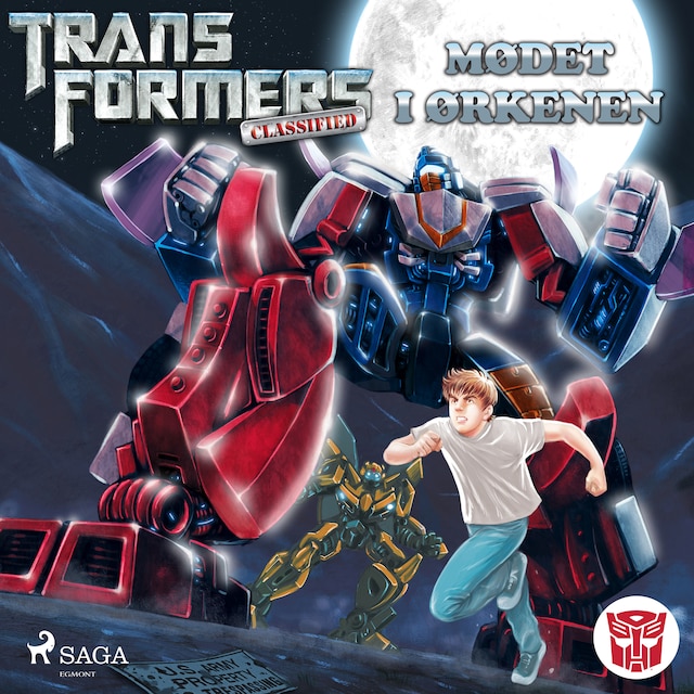 Bogomslag for Transformers - Classified 1 - Mødet i ørkenen