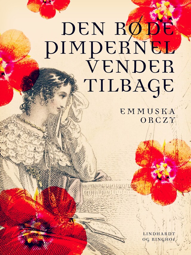 Buchcover für Den røde Pimpernel vender tilbage