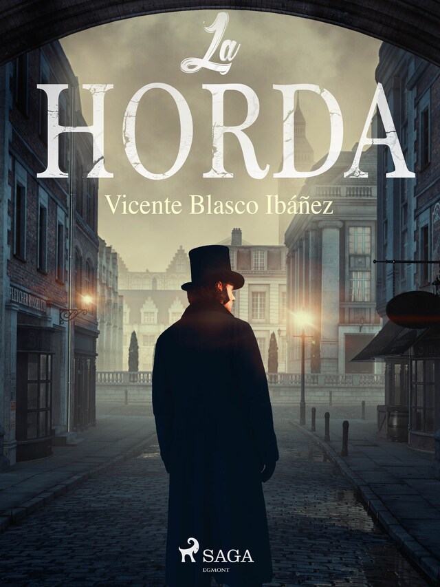 Book cover for La horda