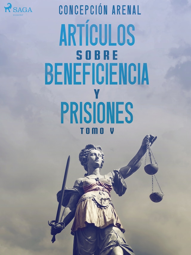 Book cover for Artículos sobre beneficiencia y prisiones. Tomo V