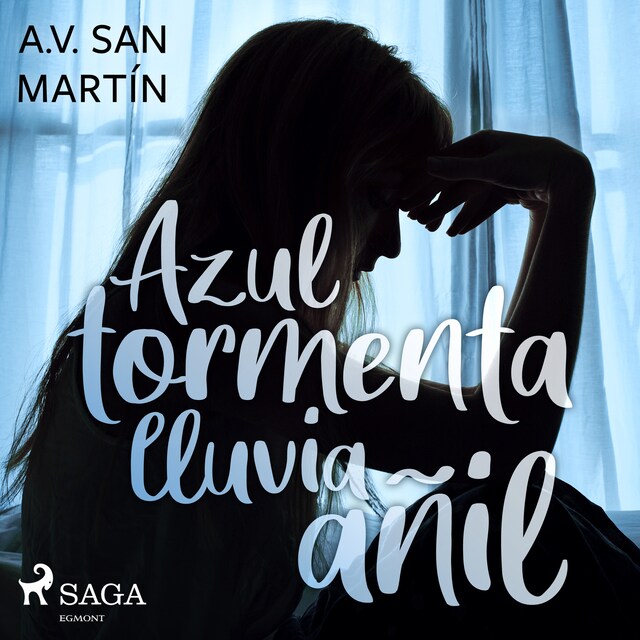 Book cover for Azul tormenta lluvia añil