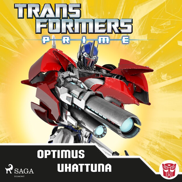 Book cover for Transformers - Prime - Optimus uhattuna