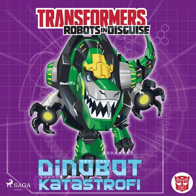 Book cover for Transformers - Robots in Disguise - Dinobot-katastrofi