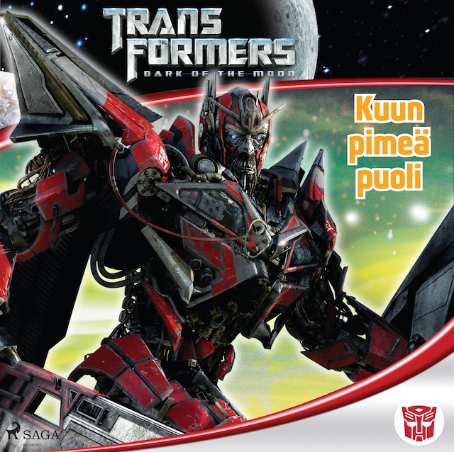 Book cover for Transformers - Kuun pimeä puoli