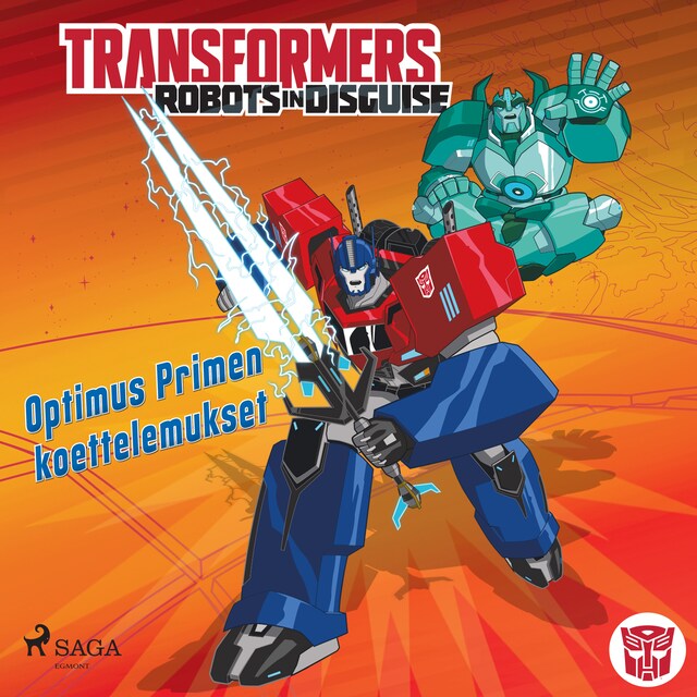 Book cover for Transformers - Robots in Disguise - Optimus Primen koettelemukset