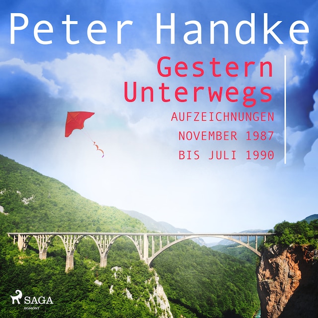 Book cover for Gestern Unterwegs. Aufzeichnungen November 1987 bis Juli 1990