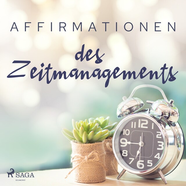 Buchcover für Affirmationen des Zeitmanagements