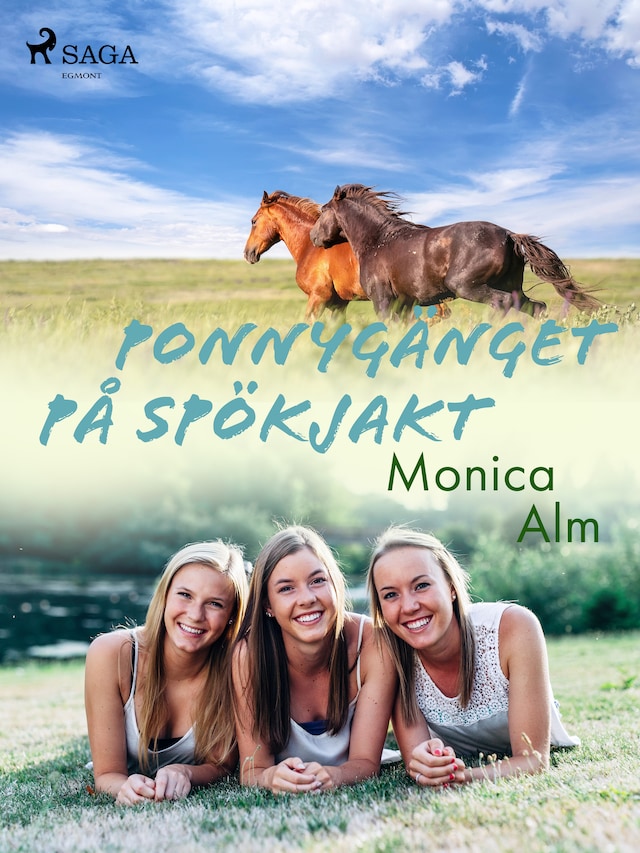 Book cover for Ponnygänget på spökjakt