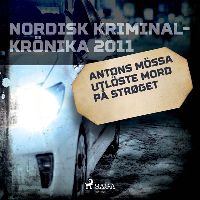 Book cover for Antons mössa utlöste mord på Strøget