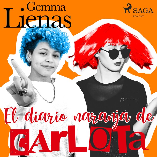 Book cover for El diario naranja de Carlota