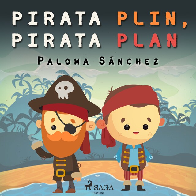 Boekomslag van Pirata Plin, pirata Plan