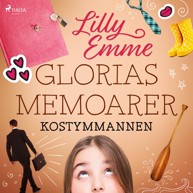 Book cover for Glorias memoarer: Kostymmannen