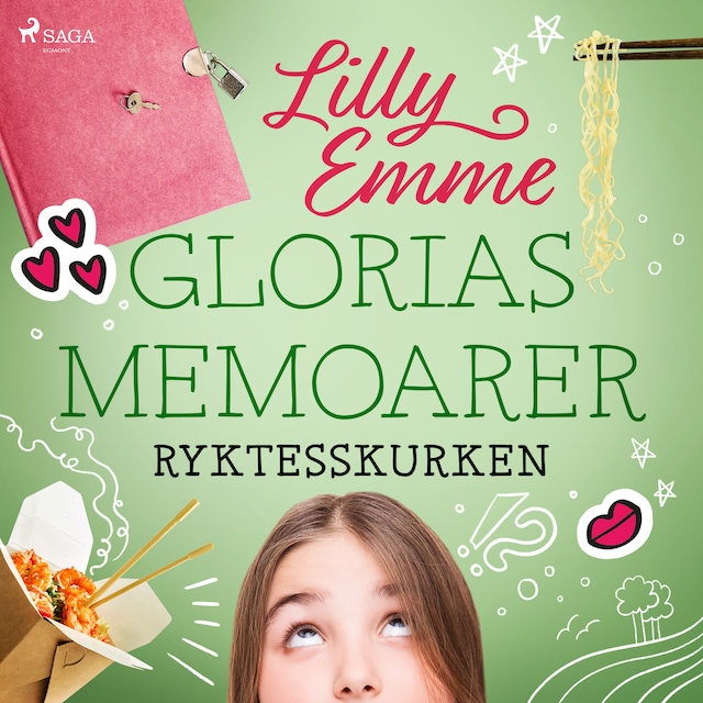 Book cover for Glorias memoarer: Ryktesskurken