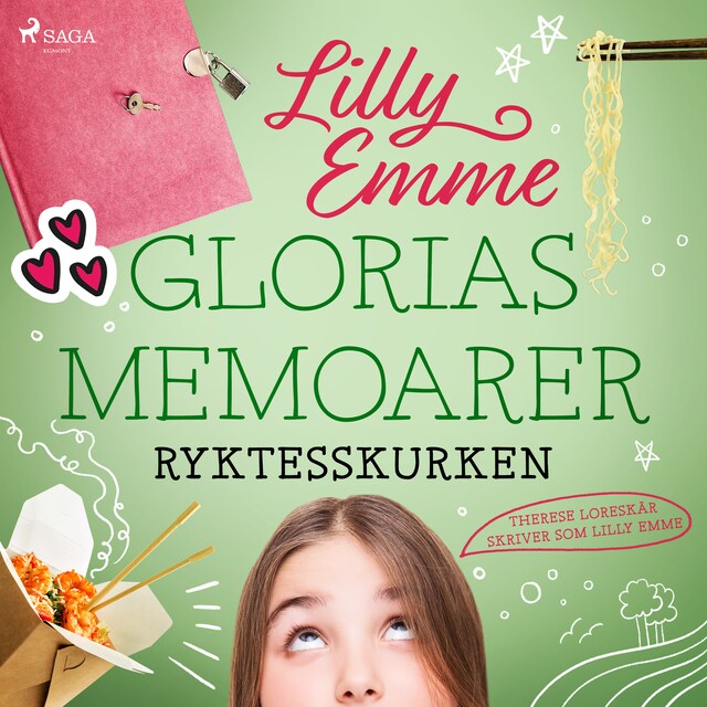 Book cover for Glorias memoarer: Ryktesskurken