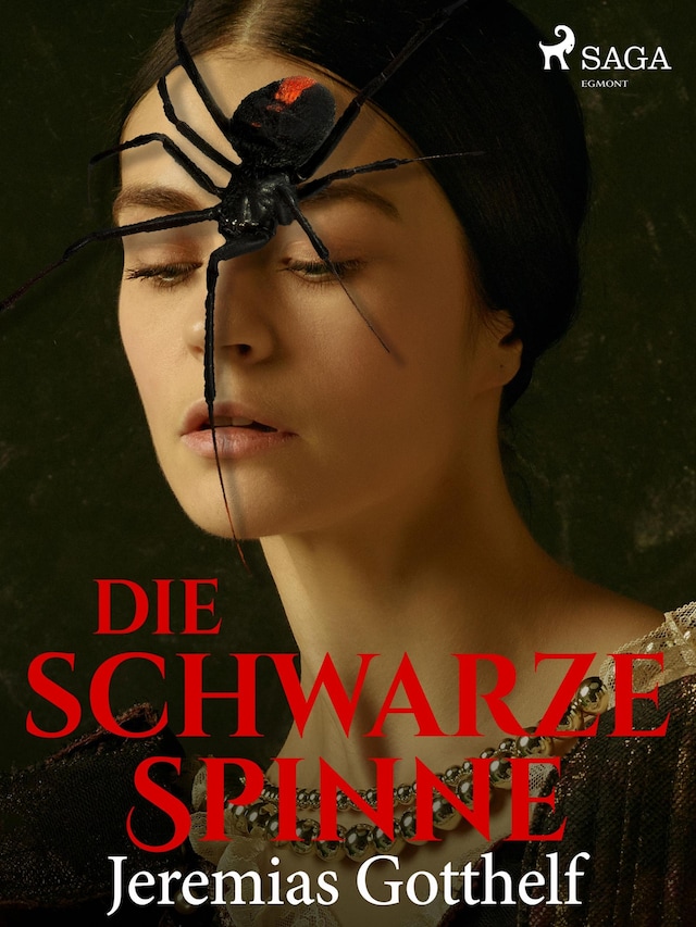 Book cover for Die schwarze Spinne