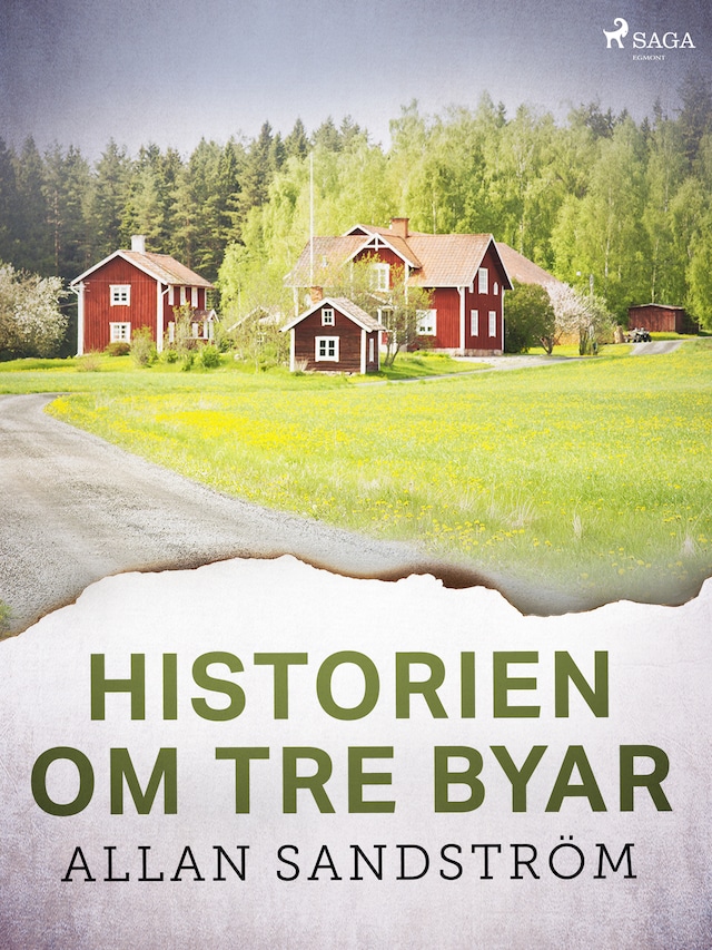 Okładka książki dla Historien om tre byar
