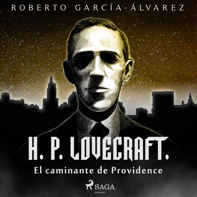 Boekomslag van H. P. Lovecraft. El caminante de Providence