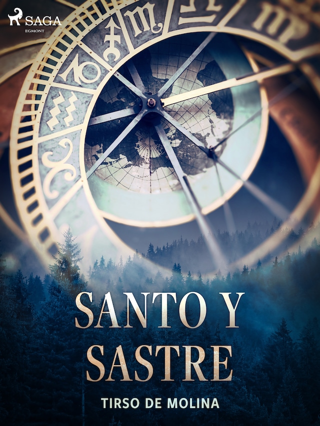 Book cover for Santo y Sastre