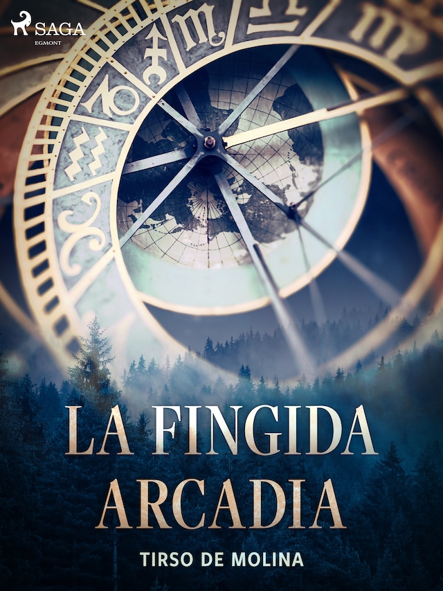 Book cover for La fingida Arcadia