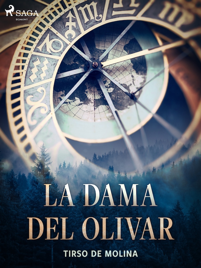 Book cover for La dama del olivar